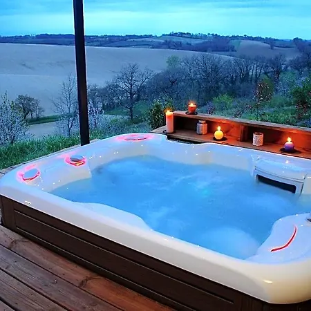 Frühstückspension De Charme Climatise, Son Jacuzzi - Privatif Et La Piscine De La Maison Bleue Du Gers 4*